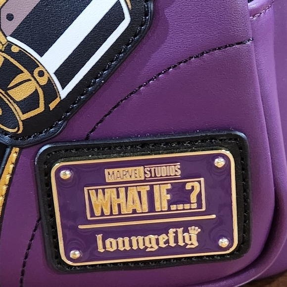 Loungefly What If...Star-Lord T'Challa Cosplay Light Up Mini Backpack - Picture 5 of 9